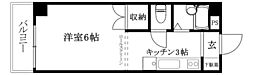 BLESS木屋町 1Kの間取図画像