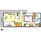 愛媛県松山市朝美2丁目：物件画像／株式会社日本エイジェント　城北テラス店