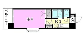 オクタワーズ松山道後 701 号室 ｜ 愛媛県松山市祝谷東町（賃貸マンション1K・7階・27.42㎡） その2