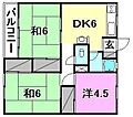 松本マンション4階3.2万円