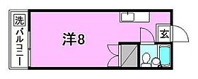 カーサジューロ 205 号室 ｜ 愛媛県松山市御幸1丁目（賃貸マンション1R・2階・16.12㎡） その2