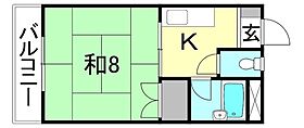 福岡マンション 307 号室 ｜ 愛媛県松山市南江戸5丁目（賃貸マンション1K・3階・24.49㎡） その2