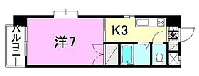 αーNEXT山越 201 号室 ｜ 愛媛県松山市山越3丁目（賃貸マンション1K・2階・21.84㎡） その2