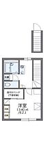 レオパレスＪＵＮ東野 201 号室 ｜ 愛媛県松山市東野5丁目（賃貸アパート1K・2階・26.08㎡） その2