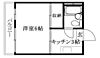 カンパニュラ北代1階2.0万円