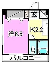 プランドール木屋町 403 号室 ｜ 愛媛県松山市木屋町2丁目（賃貸マンション1K・4階・18.22㎡） その2