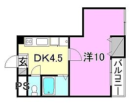 ニュークリアス 305 号室 ｜ 愛媛県松山市正円寺3丁目（賃貸マンション1DK・3階・29.58㎡） その2