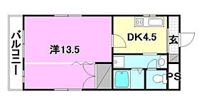 サンクレア萱町 301 号室 ｜ 愛媛県松山市萱町4丁目（賃貸マンション1DK・2階・39.92㎡） その2