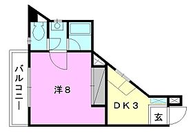 K525ビル 401 号室 ｜ 愛媛県松山市水泥町（賃貸マンション1DK・4階・28.72㎡） その2