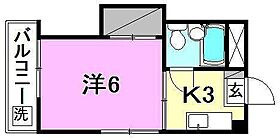 メゾンプリエ 201 号室 ｜ 愛媛県松山市緑町2丁目（賃貸マンション1K・2階・21.70㎡） その2