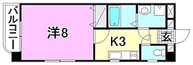 メイプル土居田 401 号室 ｜ 愛媛県松山市土居田町（賃貸マンション1K・4階・26.56㎡） その2