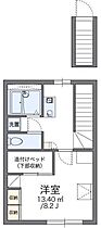 レオパレスフレンド 208 号室 ｜ 愛媛県松山市北斎院町（賃貸アパート1K・2階・26.08㎡） その2