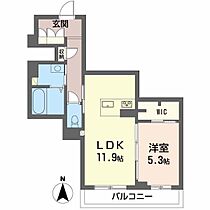 Ｃｒｅｓｔｉｅｑ（クレスティーク） 303 号室 ｜ 愛媛県松山市桑原5丁目（賃貸マンション1LDK・3階・47.90㎡） その2