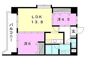 サンブロードＨＡＢＵ 901 号室 ｜ 愛媛県松山市西垣生町（賃貸マンション2LDK・9階・55.60㎡） その2