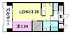 ロイヤルスイート衣山9階5.7万円