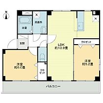 フォブールトキワ3 101 号室 ｜ 愛媛県松山市余戸中1丁目（賃貸マンション2LDK・1階・55.09㎡） その2