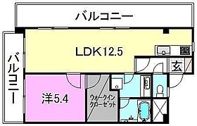 Ｄ－ＲＡＴＩＯ 402 号室 ｜ 愛媛県松山市祇園町（賃貸マンション1LDK・4階・47.00㎡） その2