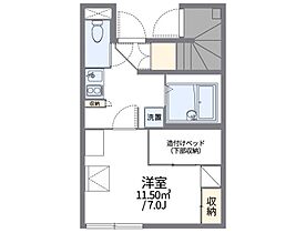 レオパレスボヌールＳ 106 号室 ｜ 愛媛県松山市北吉田町（賃貸アパート1K・1階・21.65㎡） その2