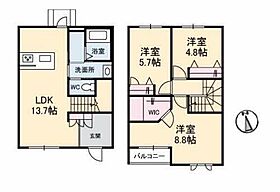 トスカーナガーデン　Ａ棟 102 号室 ｜ 愛媛県松山市東垣生町（賃貸アパート3LDK・2階・80.69㎡） その2