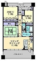 アルファステイツ勝山通り 702 号室 ｜ 愛媛県松山市勝山町2丁目（賃貸マンション3LDK・7階・76.19㎡） その2