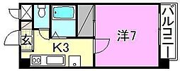 間取図画像 1K