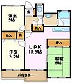 アルティザ都筑中央公園3階12.6万円