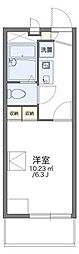 レオパレスシャルム 1Kの間取図画像