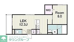 La Pause I 1LDKの間取図画像