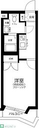 Ra'seedヨコハマフジガオカ 1Kの間取図画像