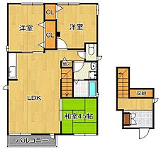 徳力新町戸建　2F  ｜ 福岡県北九州市小倉南区徳力新町2丁目（賃貸一戸建3LDK・--・64.93㎡） その2