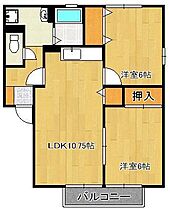 クレメゾン　Ａ棟  ｜ 福岡県北九州市小倉南区湯川2丁目（賃貸アパート2LDK・2階・55.47㎡） その2