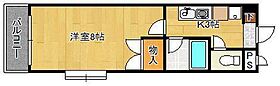 ルネッサンスＴＯＥＩもりつね  ｜ 福岡県北九州市小倉南区日の出町1丁目（賃貸マンション1K・4階・22.92㎡） その2