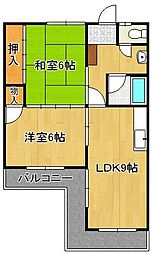 コーポラスホワイト 2階