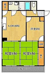 北九州都市モノレール小倉線 徳力公団前駅 徒歩2分 3階/-