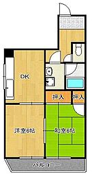 オアシス若園 3階/-