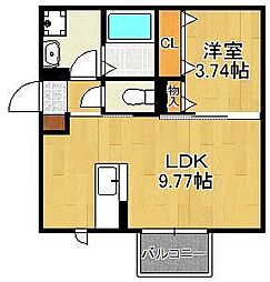 ハイヒルズ城野 1階