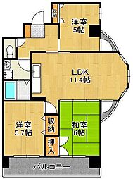 ジャミロ小倉 2階