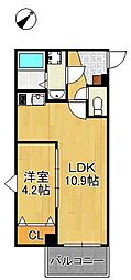 （仮称）ジーメゾン城野 3階
