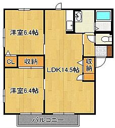 サンルミナス D棟 2階/-