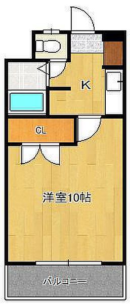 ハートフル北方 ｜福岡県北九州市小倉南区北方3丁目(賃貸マンション1K・7階・24.82㎡)の写真 その2