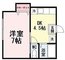 グランデ若園II  ｜ 福岡県北九州市小倉南区若園4丁目（賃貸アパート1DK・2階・24.99㎡） その2