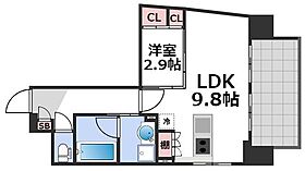 オルフェア上本町VII番館  ｜ 大阪府大阪市天王寺区東高津町6-21（賃貸マンション1LDK・8階・32.39㎡） その2