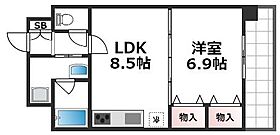 大阪府大阪市浪速区恵美須西2丁目（賃貸マンション1LDK・7階・37.99㎡） その2