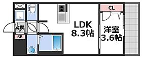 スワンズシティ大阪エスクレア  ｜ 大阪府大阪市東成区大今里南3丁目（賃貸マンション1LDK・12階・29.62㎡） その2