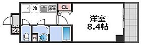 LuxeNAMBA 1306 ｜ 大阪府大阪市浪速区日本橋3丁目（賃貸マンション1K・13階・25.35㎡） その2