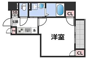 キャピトル大手通  ｜ 大阪府大阪市中央区大手通2丁目1-1（賃貸マンション1K・4階・23.28㎡） その2