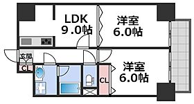 BGC難波タワー  ｜ 大阪府大阪市浪速区大国1丁目（賃貸マンション2LDK・12階・42.12㎡） その2