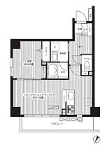 エスペランサ西大井  ｜ 東京都品川区西大井1丁目8-2（賃貸マンション1LDK・5階・40.42㎡） その2