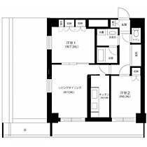 T’s garden六郷土手 402 ｜ 東京都大田区西六郷2丁目58-6（賃貸マンション2LDK・4階・64.41㎡） その2