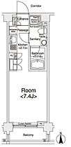 イプセ蒲田WEST 303 ｜ 東京都大田区東矢口3丁目16-6（賃貸マンション1R・3階・24.90㎡） その2